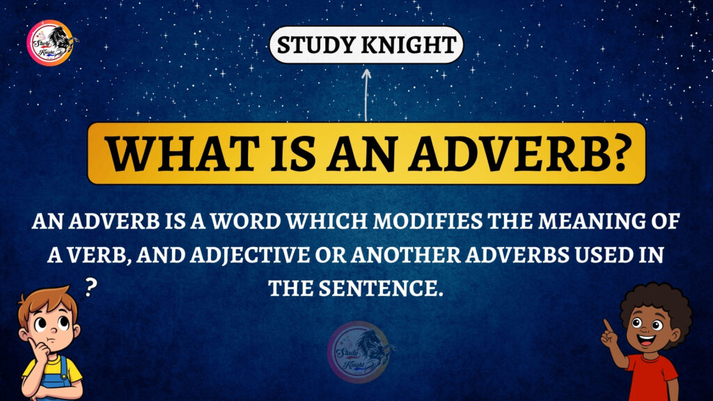 Adverbs